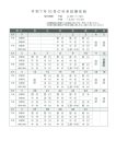 外来診療日程表