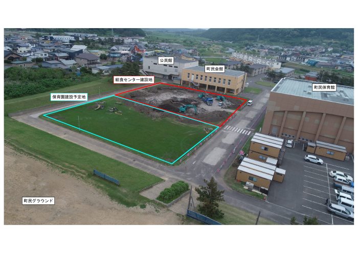 2024/6/14現在　公園取り壊し作業中