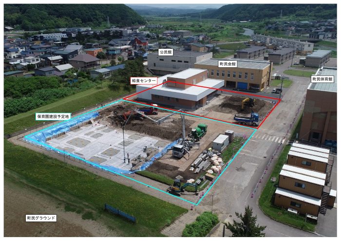 2025/6/24保育園捨てコン1工区打設中