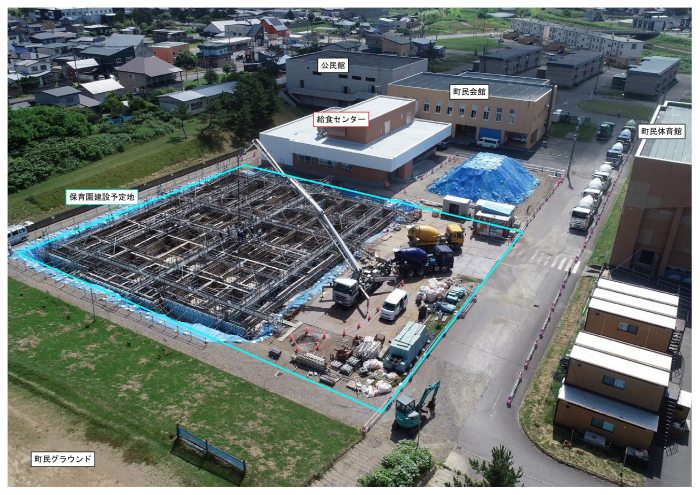 25/07/25 1工区基礎コン打設中