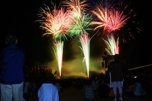 夜空を飾る花火大会