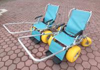 砂浜もらくらく動ける車椅子『ジャリスター』